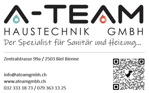 A-Team Haustechnik GmbH – Installateur pompe à chaleur Biel