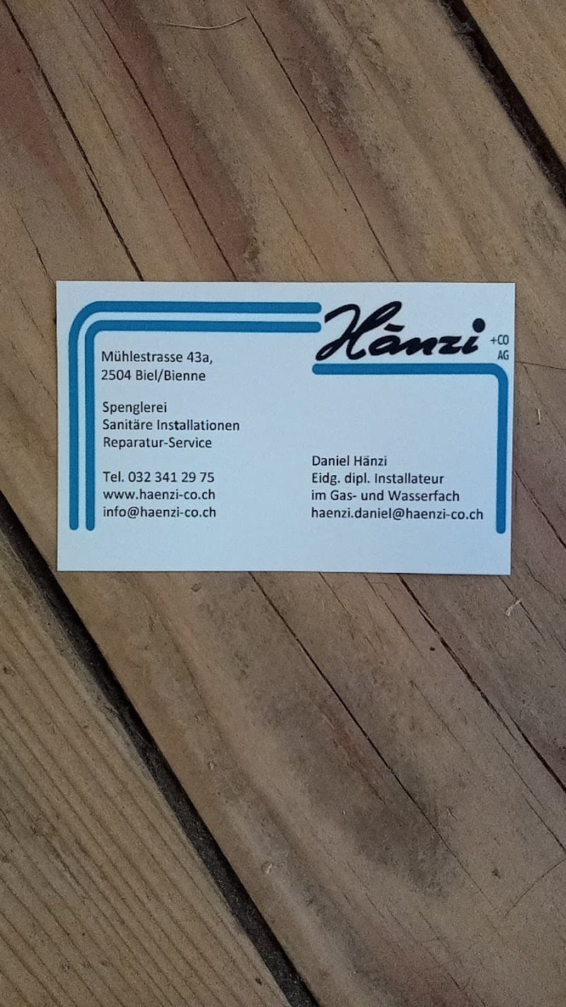 Hänzi & Co AG – Installateur pompe à chaleur Biel